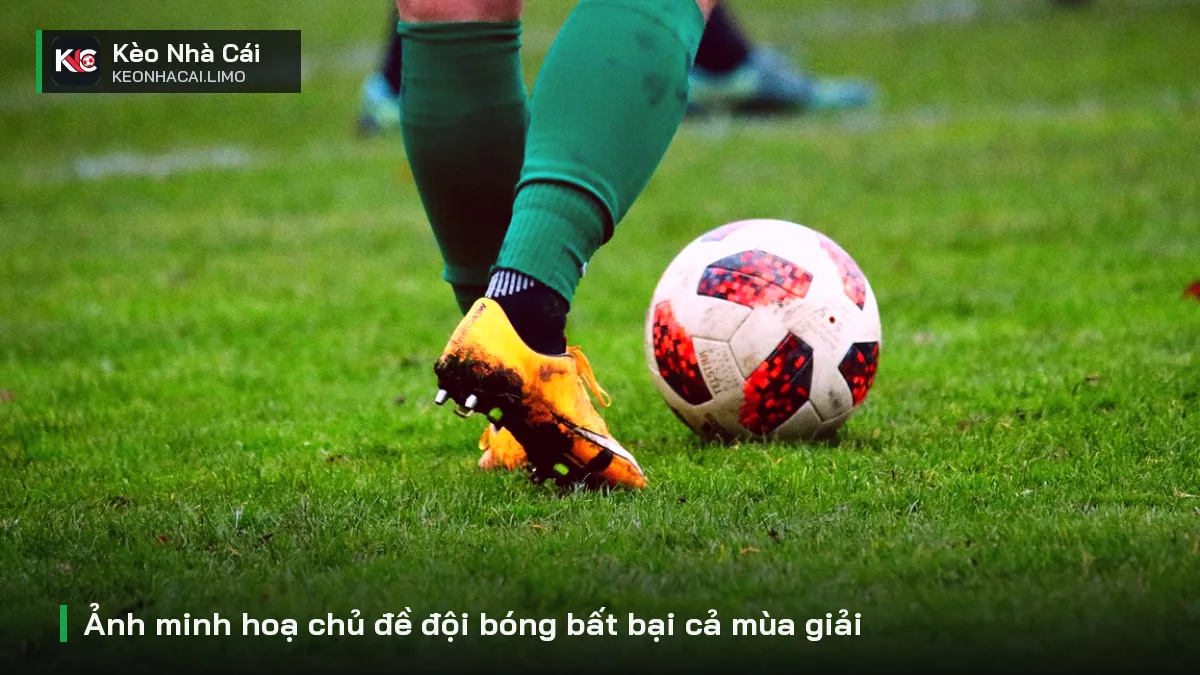 Ảnh minh hoạ chủ đề đội bóng bất bại cả mùa giải