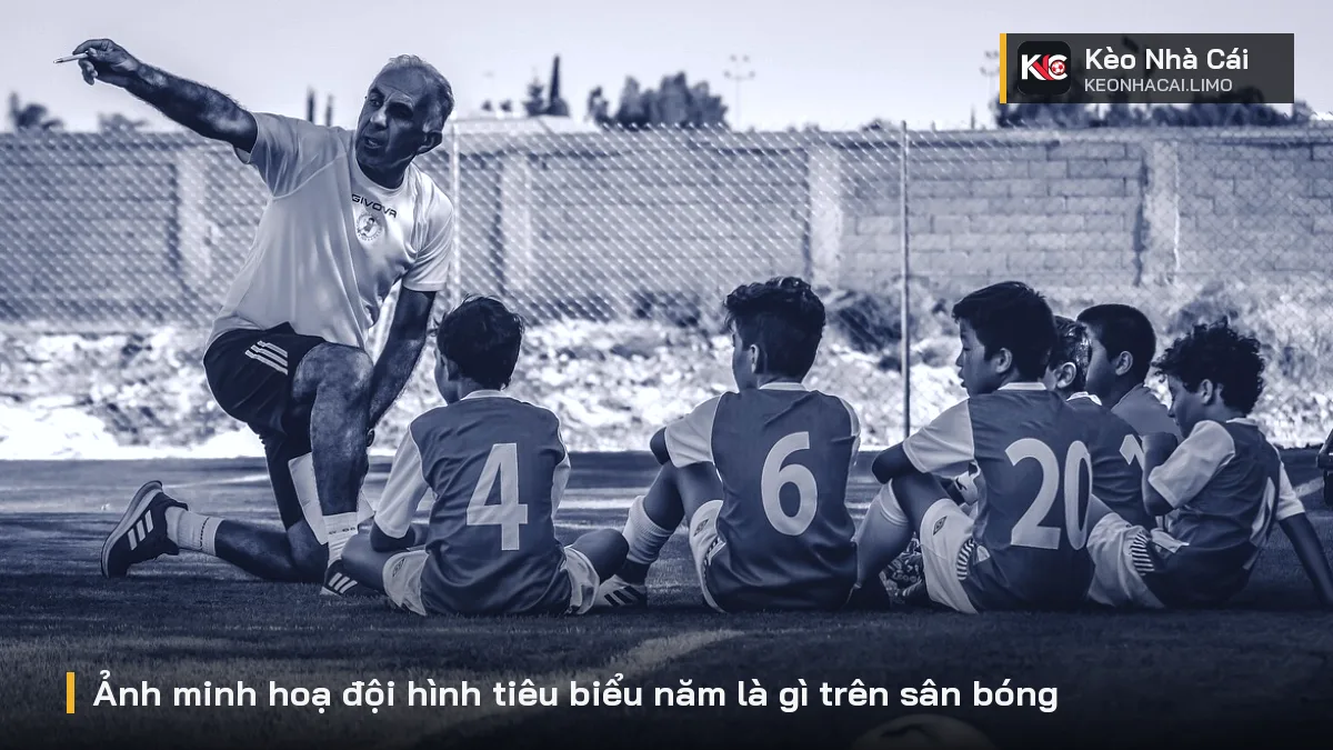 Ảnh minh hoạ đội hình tiêu biểu năm là gì trên sân bóng