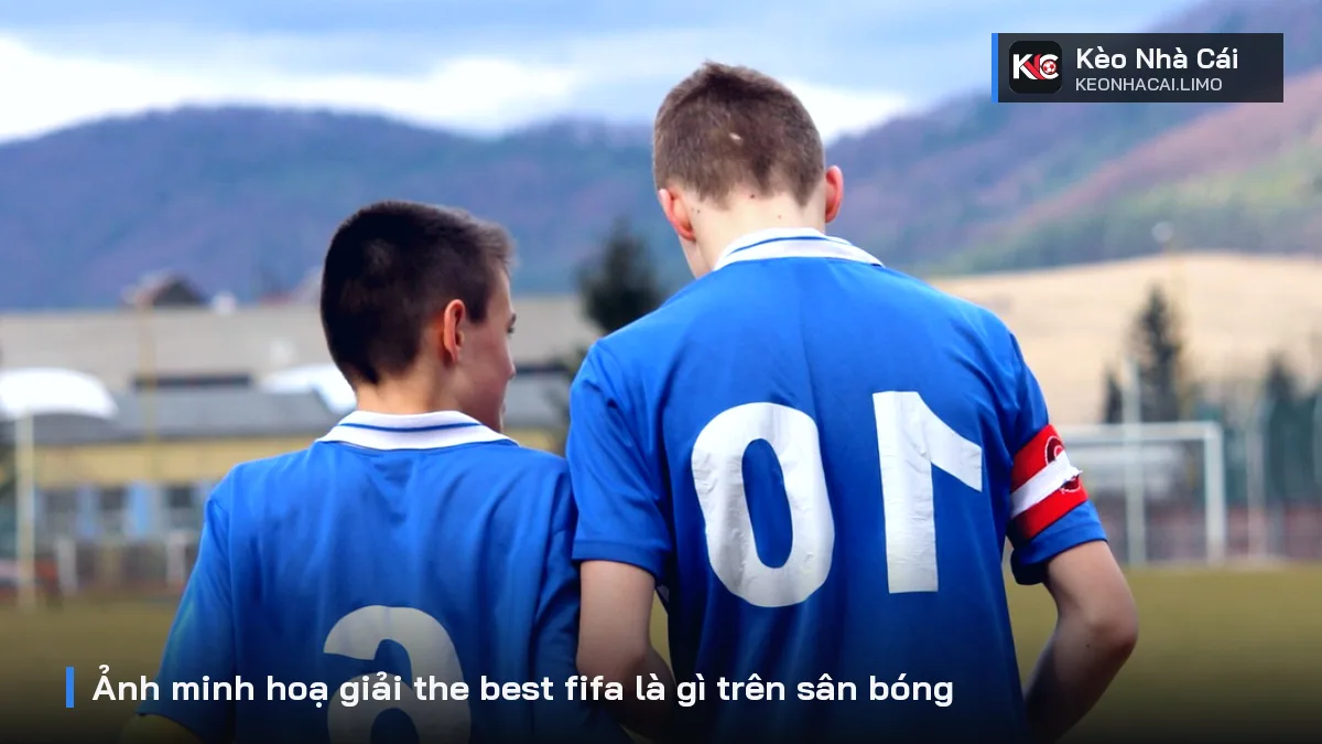 Ảnh minh hoạ giải the best fifa là gì trên sân bóng
