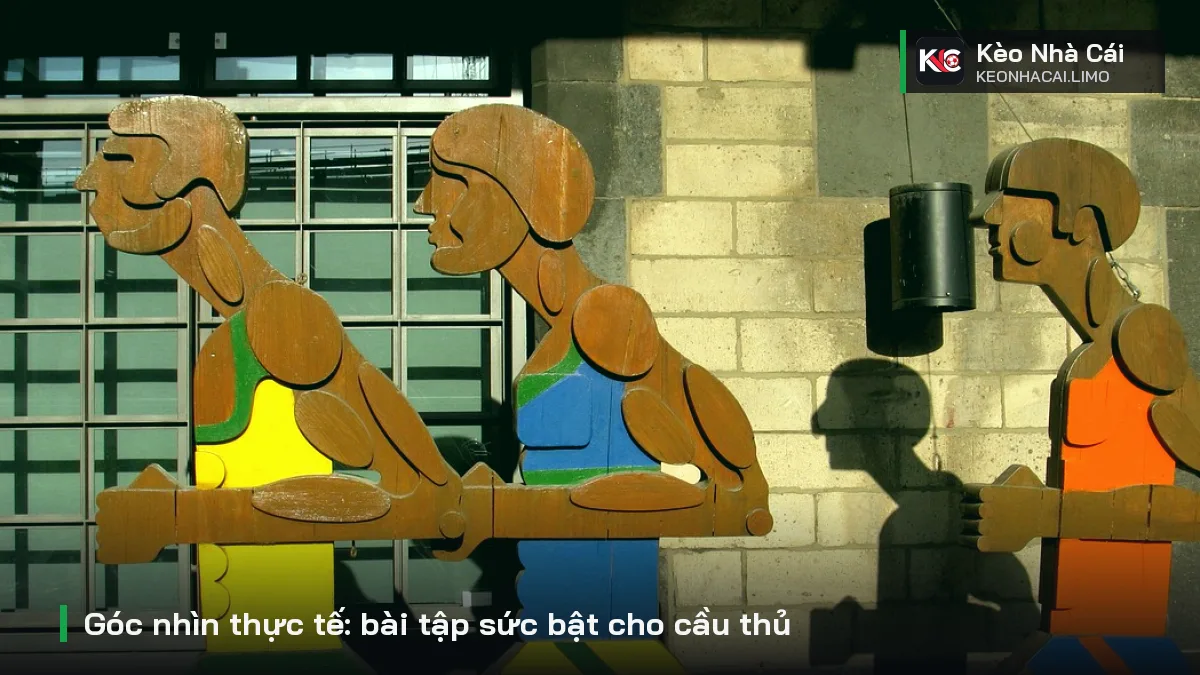Góc nhìn thực tế: bài tập sức bật cho cầu thủ