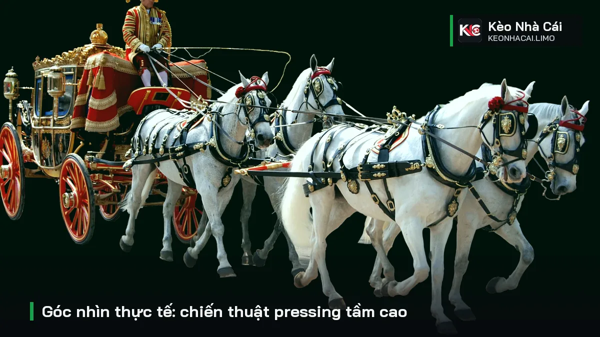 Góc nhìn thực tế: chiến thuật pressing tầm cao