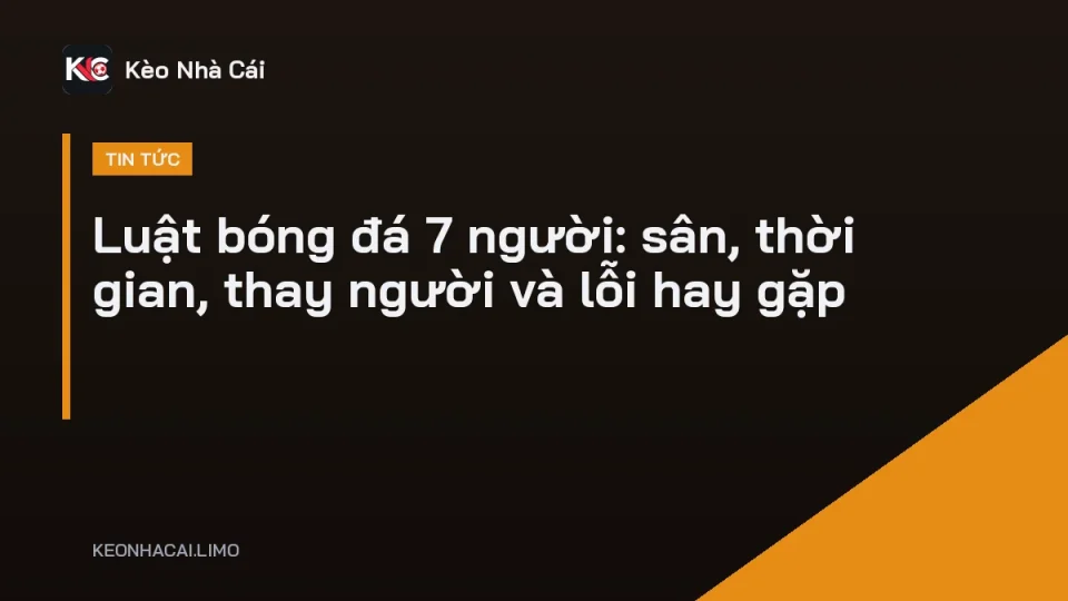 Hai đội đá sân cỏ nhân tạo theo luật bóng đá 7 người buổi tối