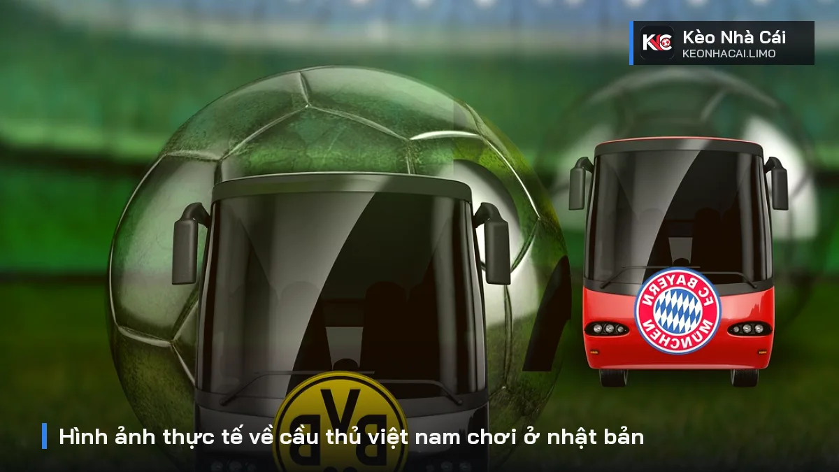 Hình ảnh thực tế về cầu thủ việt nam chơi ở nhật bản