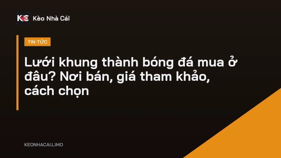 Lưới khung thành bóng đá sợi HDPE hình thang mua cho sân 7 người