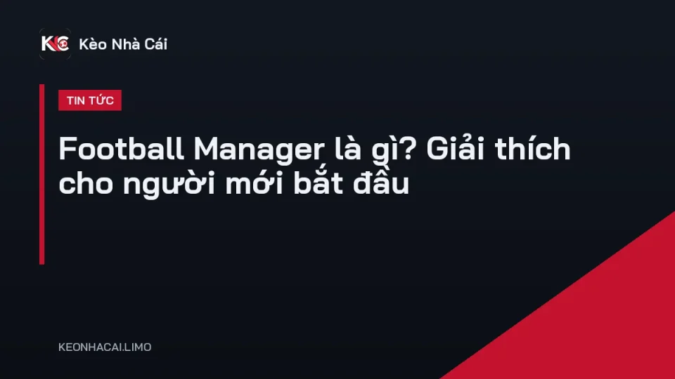 Màn hình chiến thuật trong game Football Manager với sơ đồ đội hình và bảng thông số cầu thủ