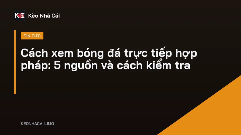 Người xem bóng đá trực tiếp hợp pháp trên tivi và điện thoại ở phòng khách