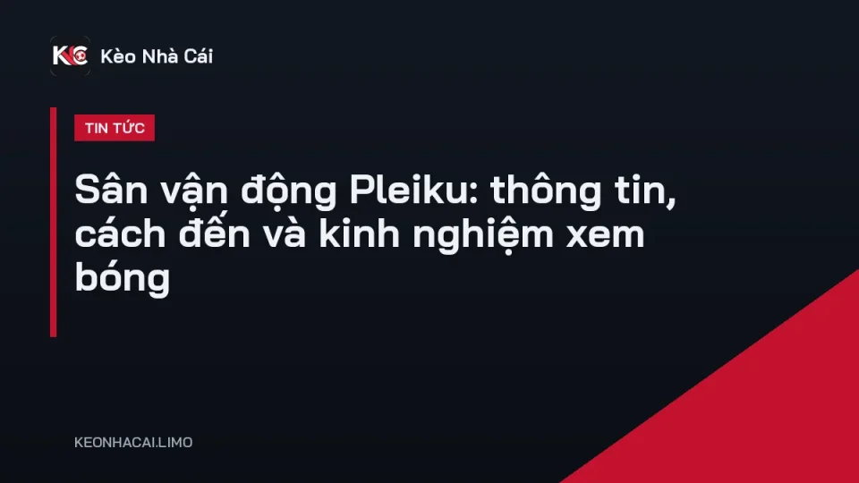 Toàn cảnh sân vận động Pleiku Gia Lai trong ngày thi đấu của HAGL