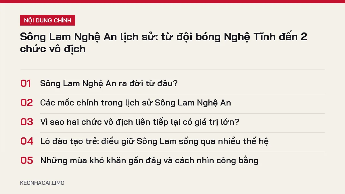 Tóm tắt nội dung sông lam nghệ an lịch sử, 5 ý chính cần biết