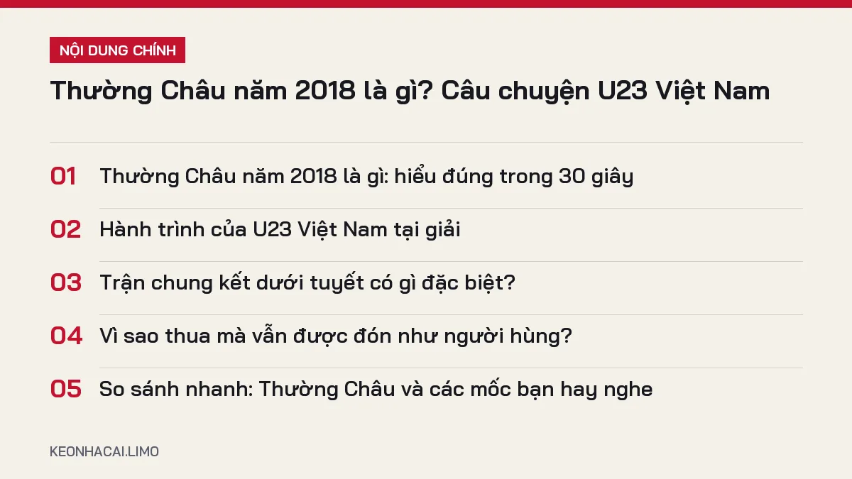 Tóm tắt nội dung thường châu năm 2018 là gì, 5 ý chính cần biết